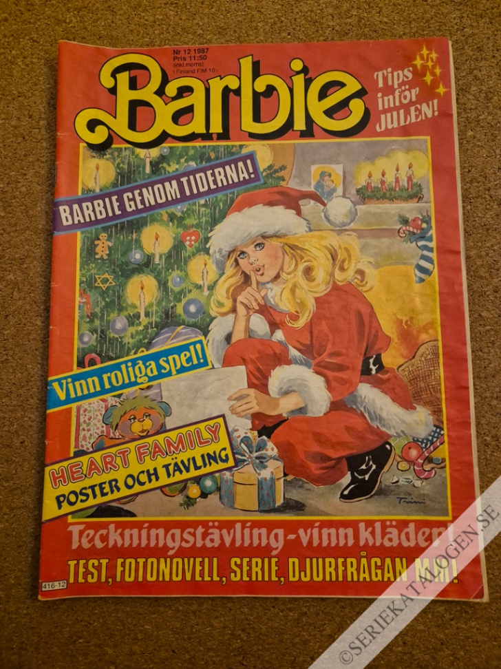Framsida på Barbie #12 (1987)