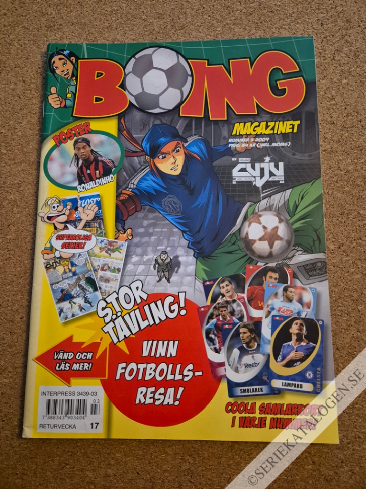 Framsida på Boing #3 (2009)