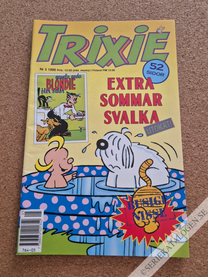 Framsida på Trixie #5 (1990)