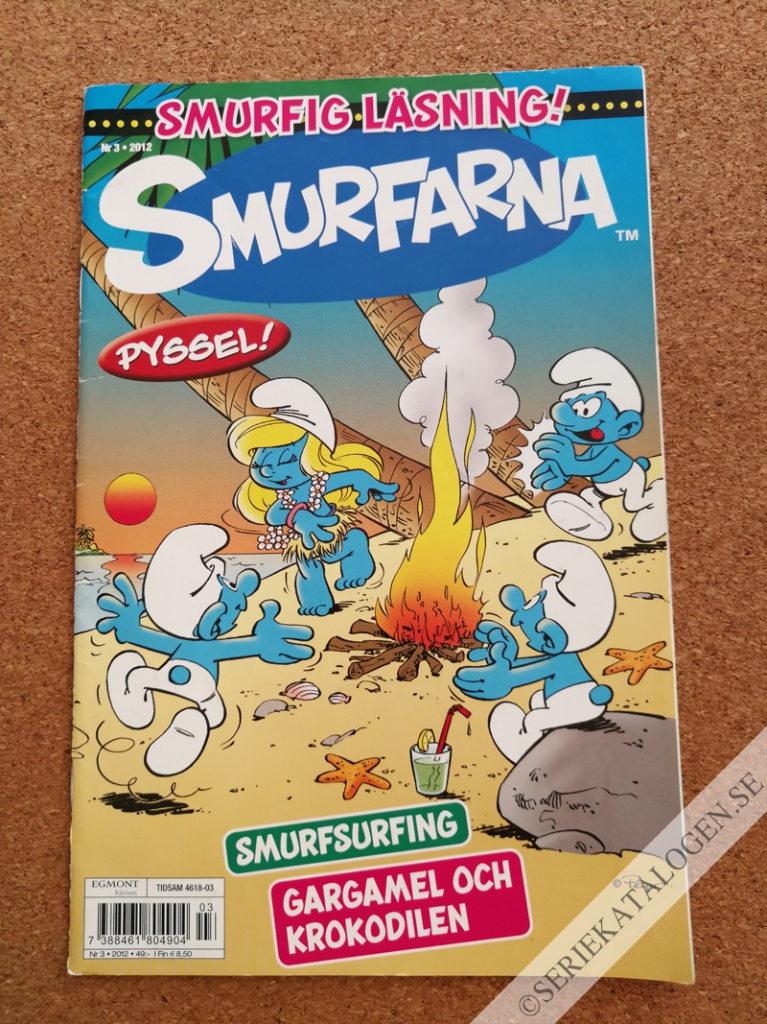Framsida på Smurfarna #3 (2012)