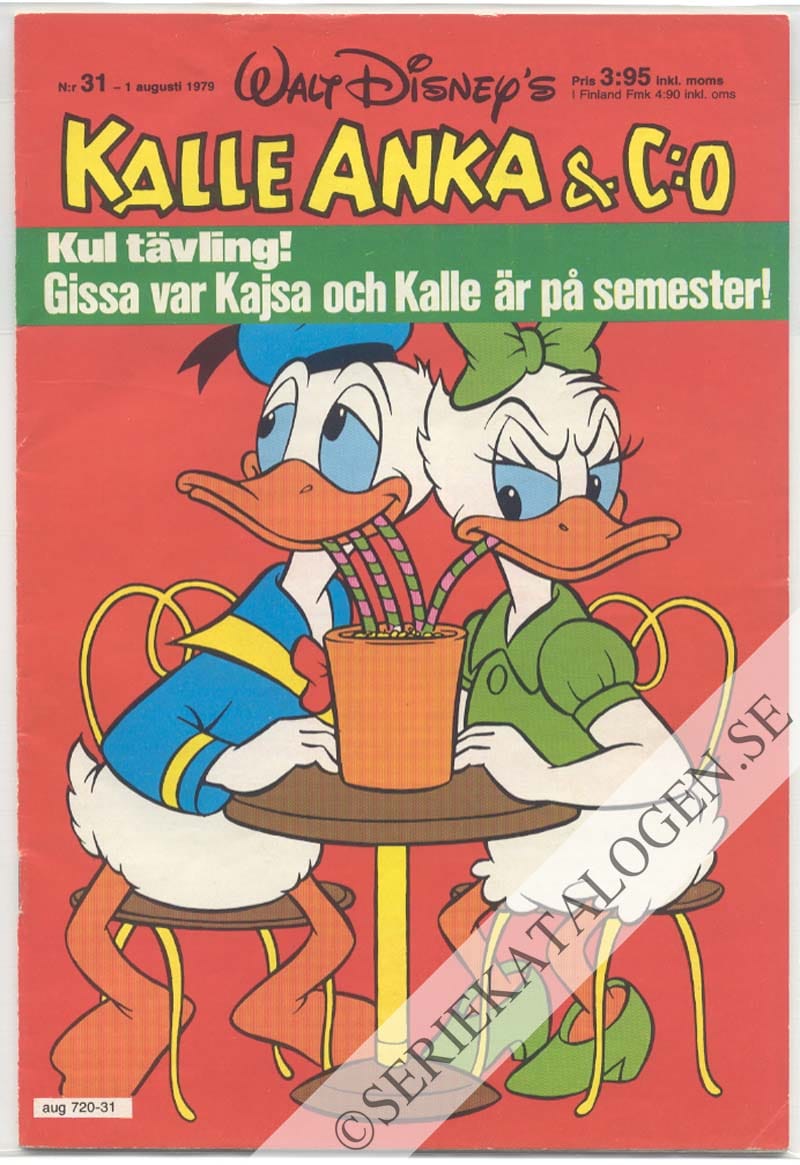 Framsida på Kalle Anka & C:o #31 (1979)