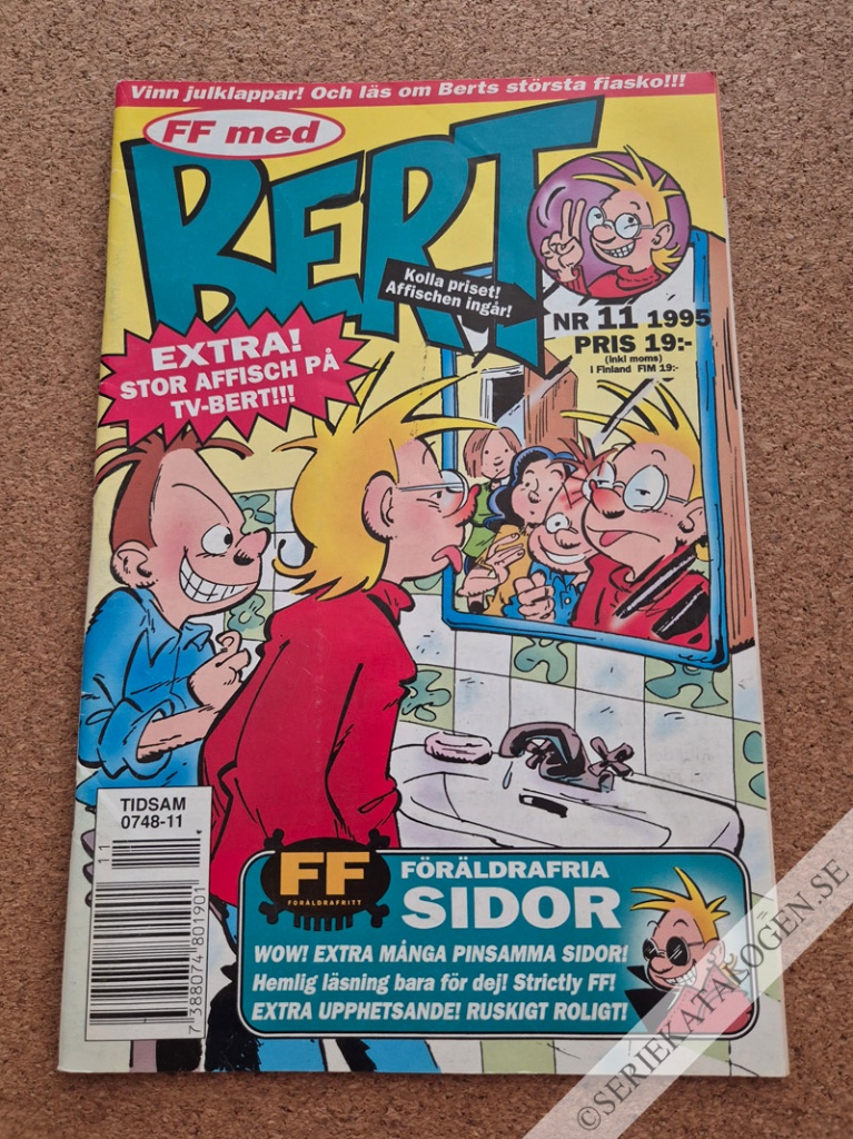Framsida på FF med Bert #11 (1995)