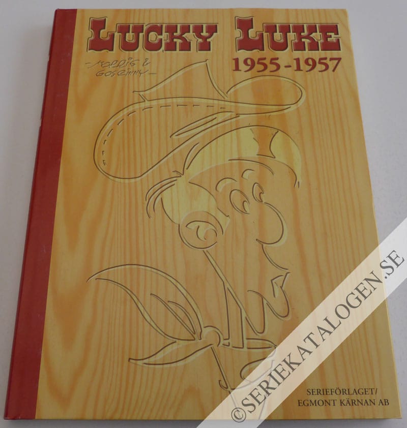 Framsida på Lucky Luke - den kompletta samlingen 1955-1957 (2003)