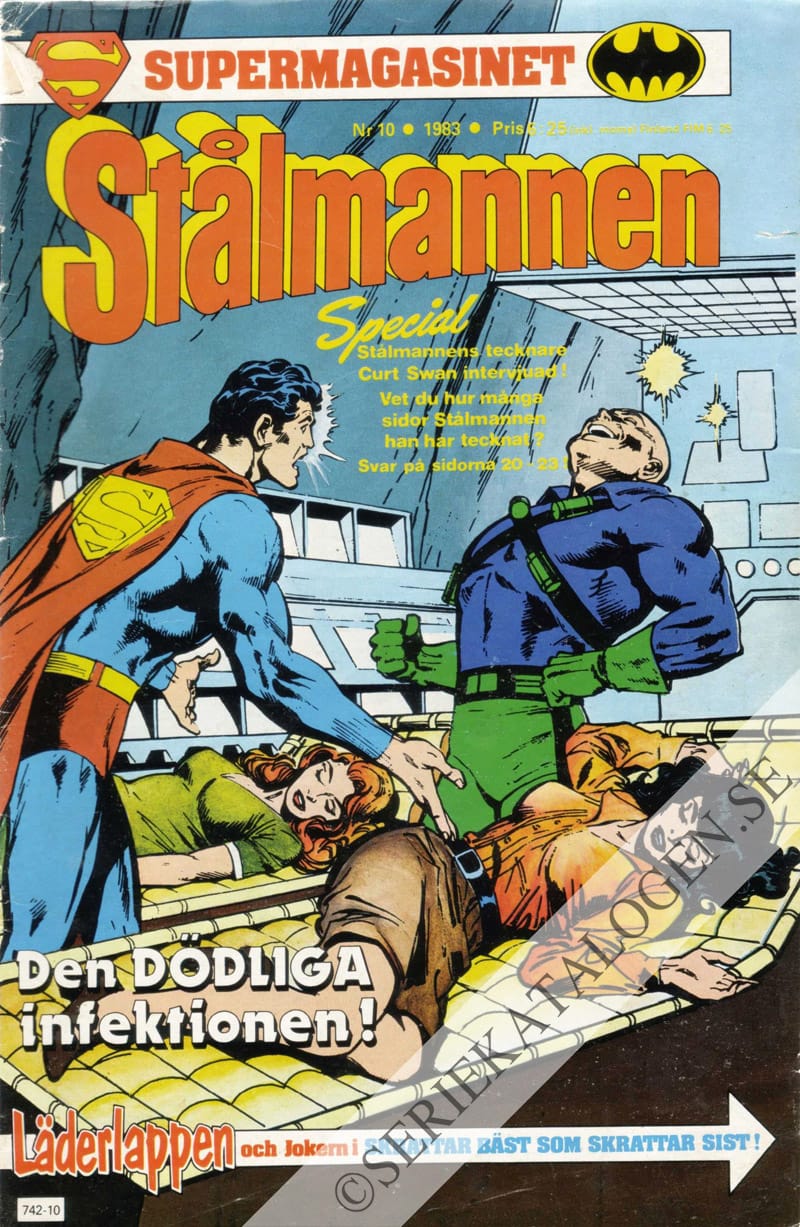 Framsida på Supermagasinet #10 (1983)