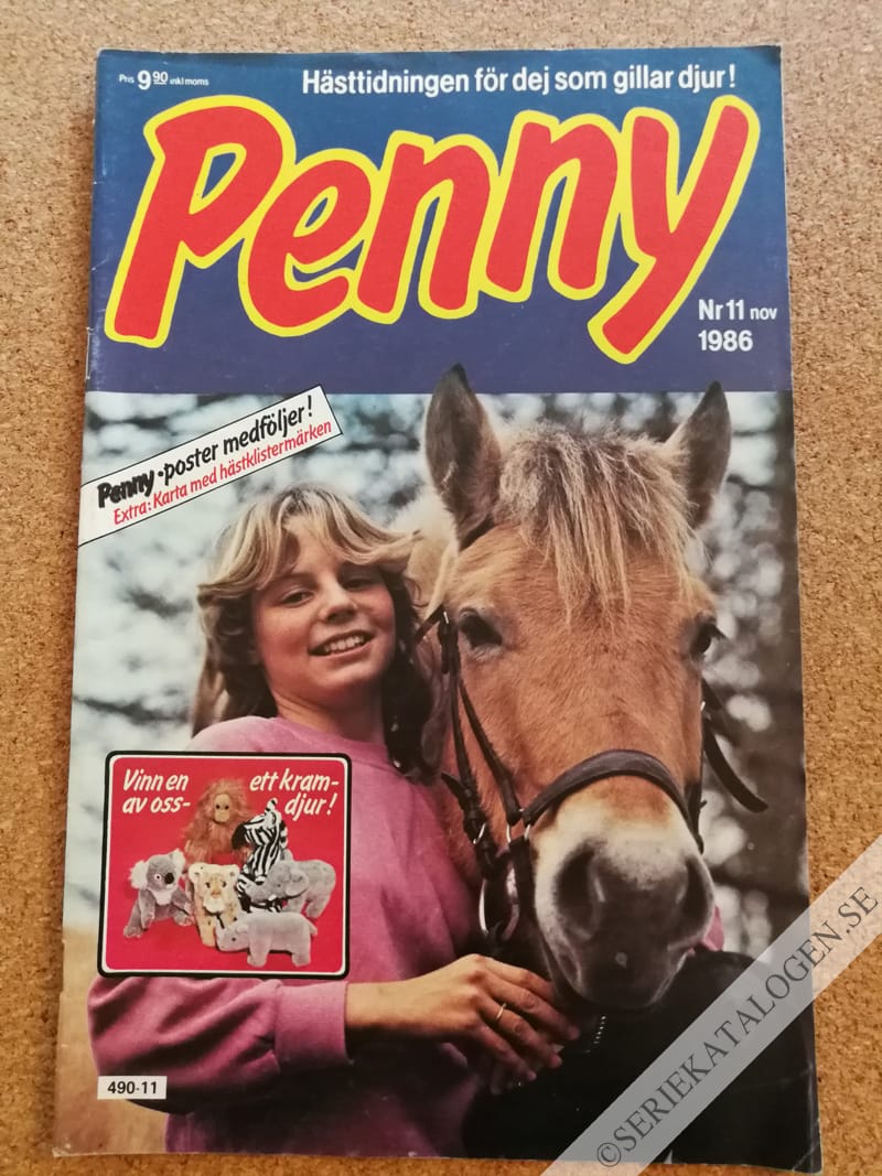 Framsida på Penny #11 (1986)