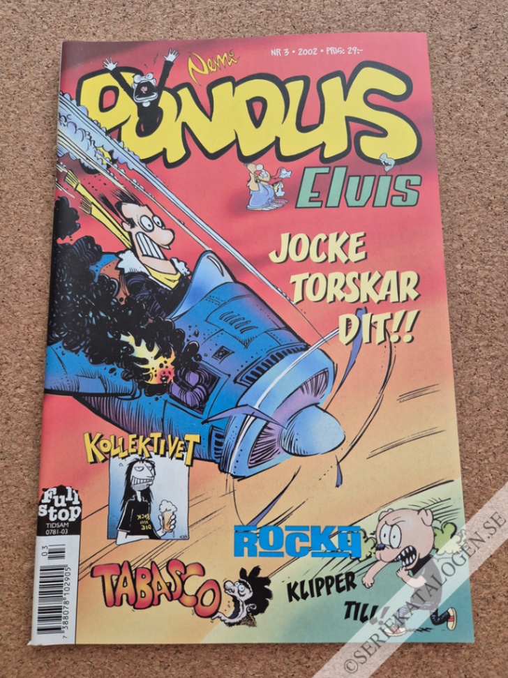 Framsida på Pondus #3 (2002)