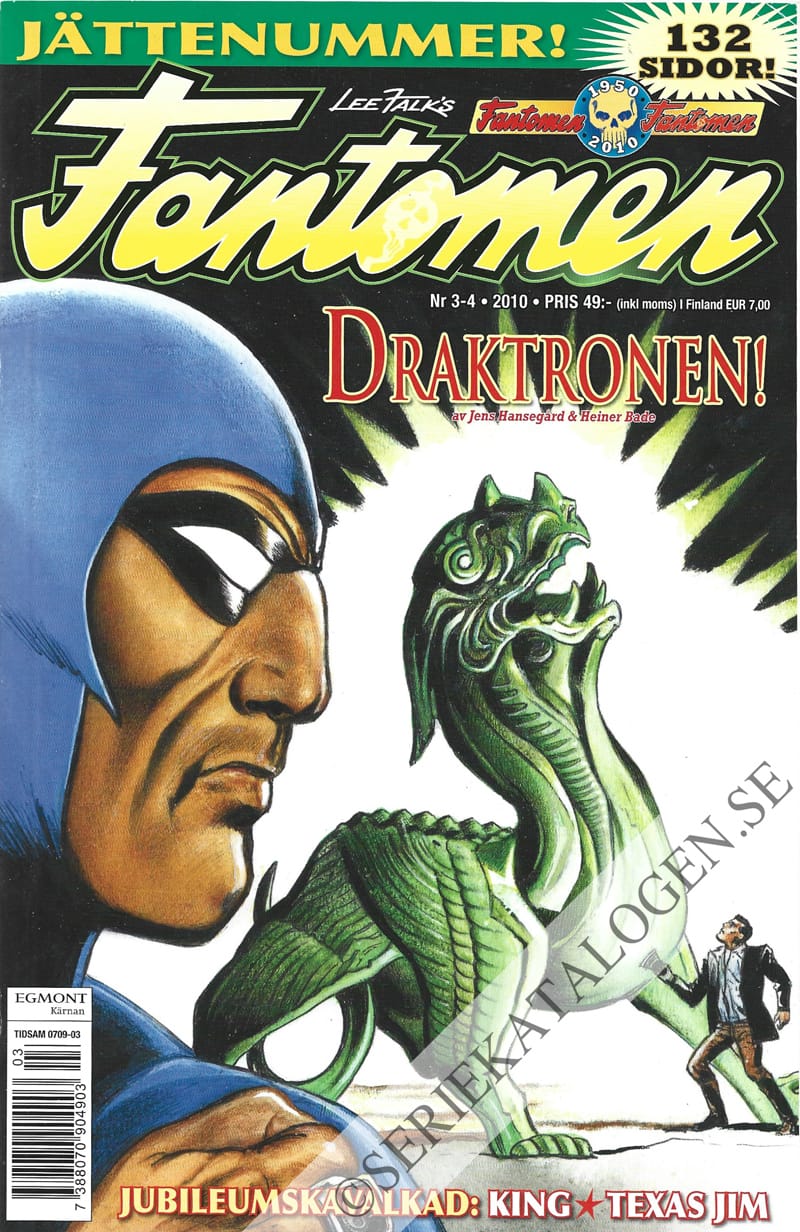 Framsida på Fantomen #3-4 (2010)