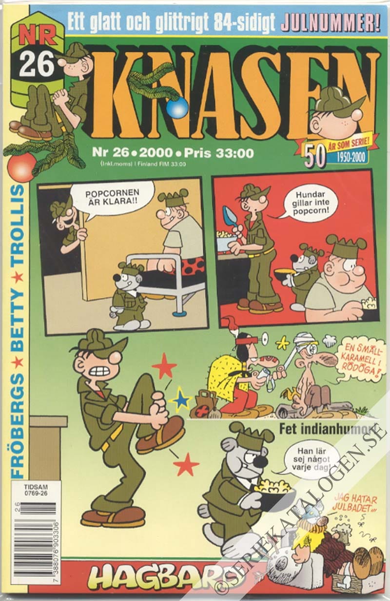 Framsida på Knasen #26 (2000)