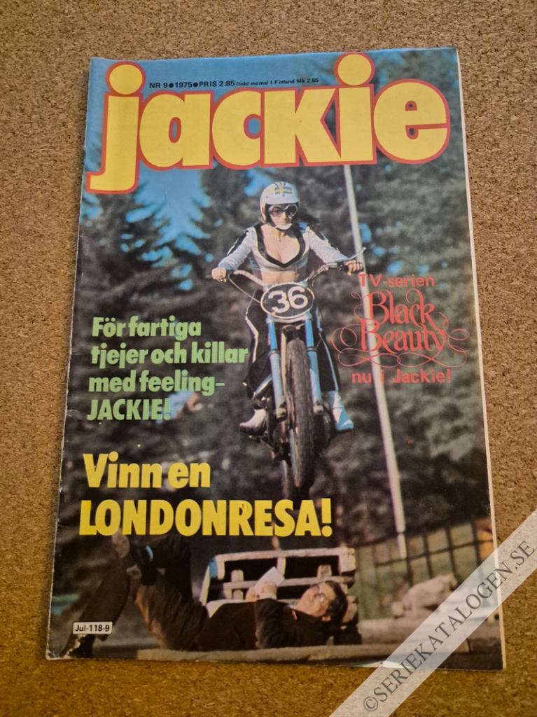 Framsida på Jackie #9 (1975)