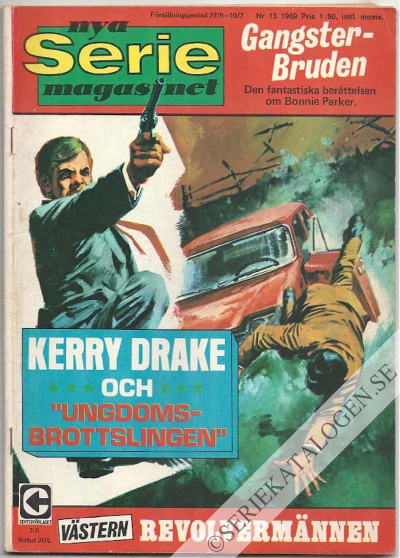Framsida på Seriemagasinet #13 (1969)