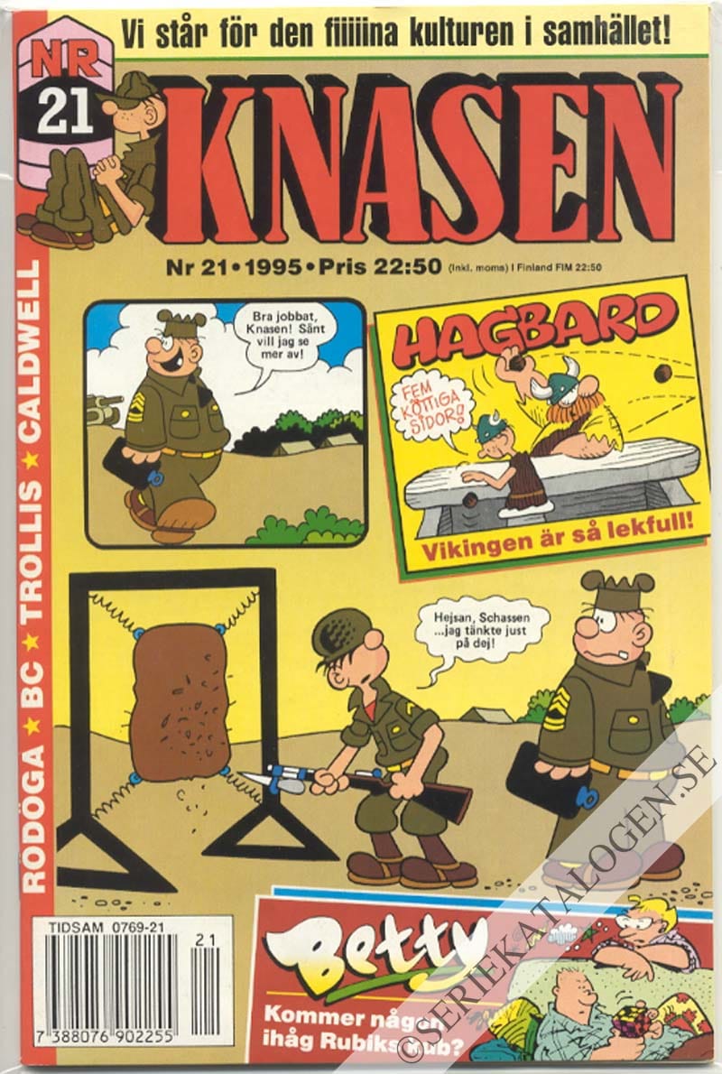 Framsida på Knasen #21 (1995)