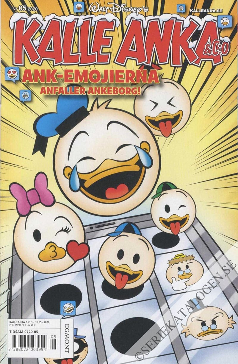 Framsida på Kalle Anka & C:o #5 (2020)