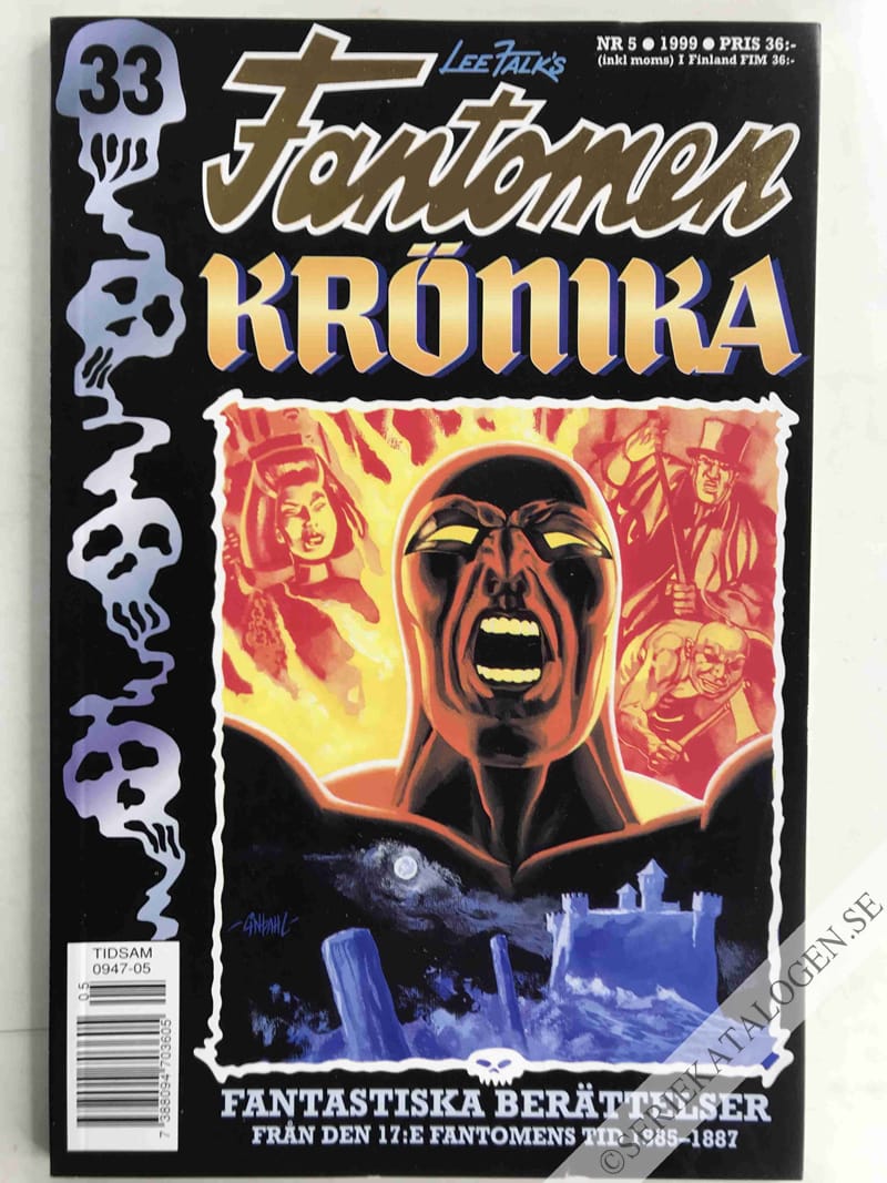 Framsida på Fantomen Krönika #5 (1999)
