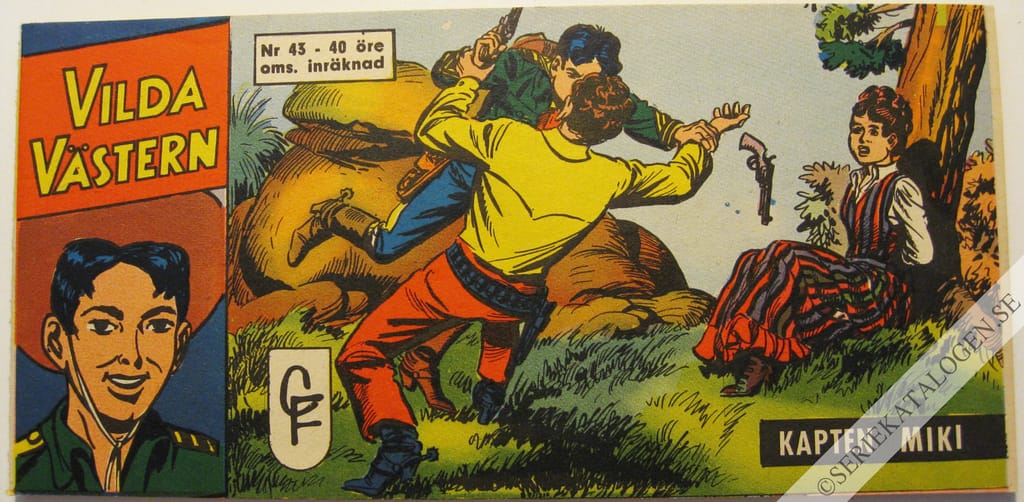 Framsida på Vilda Västern #43 (1963)