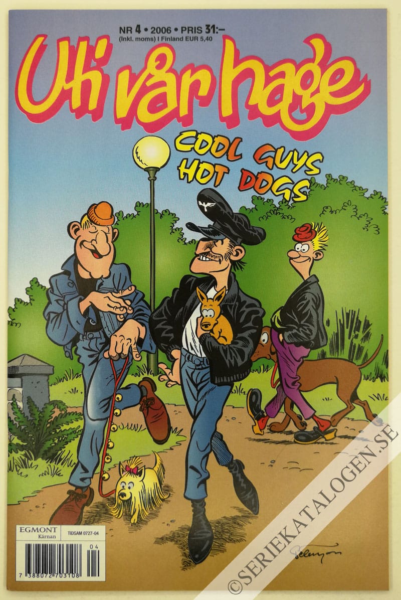 Framsida på Uti vår hage Cool guys, hot dogs (2006)