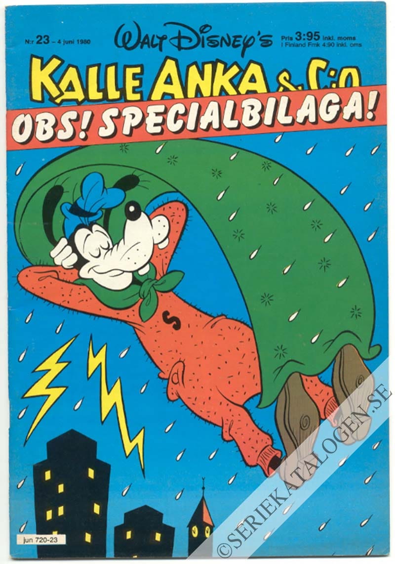 Framsida på Kalle Anka & C:o #23 (1980)