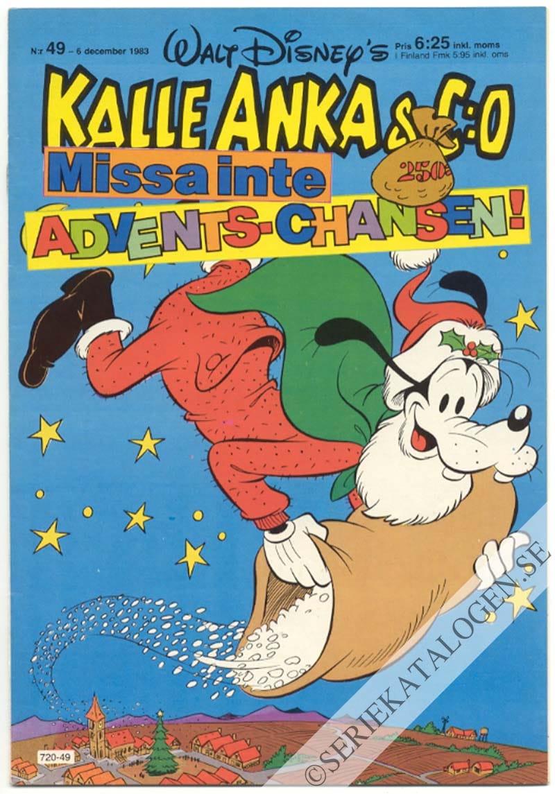Framsida på Kalle Anka & C:o #49 (1983)