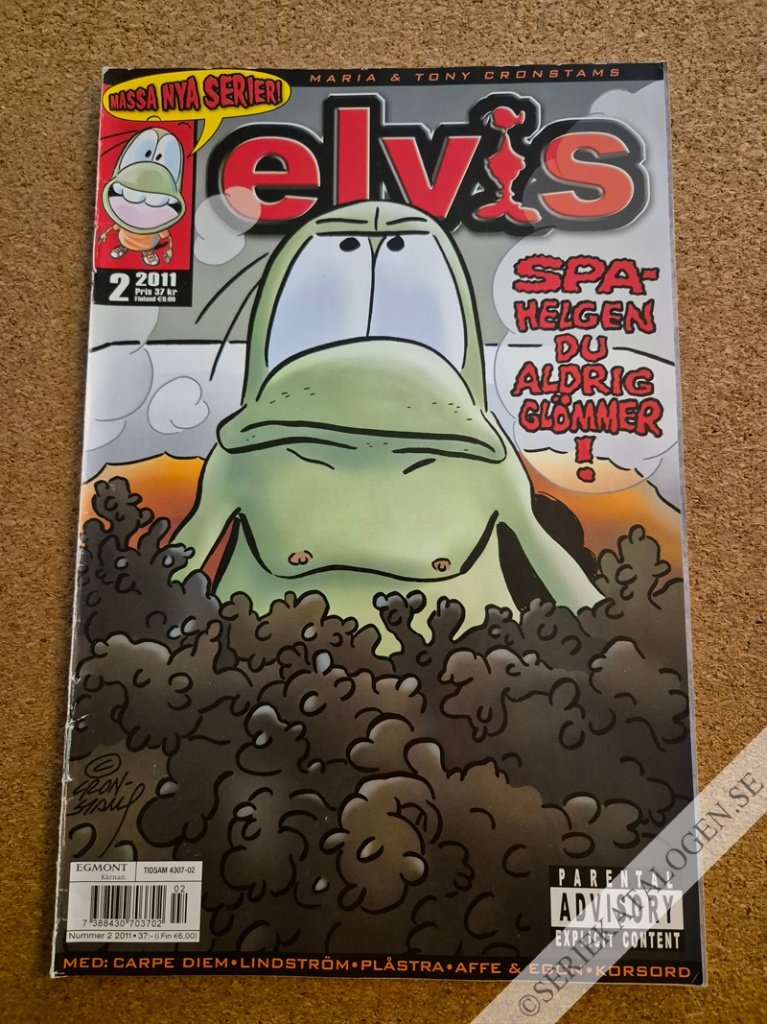 Framsida på Elvis #2 (2011)