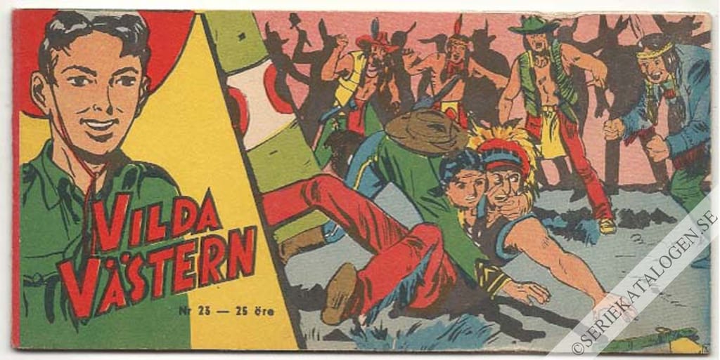 Framsida på Vilda Västern #23 (1958)