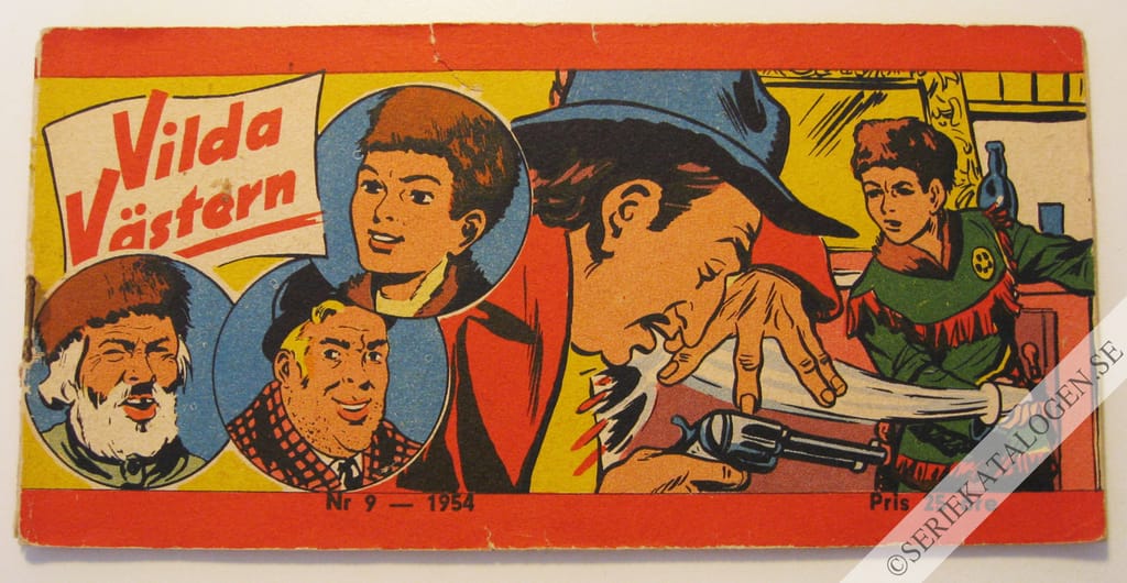 Framsida på Vilda Västern #9 (1954)