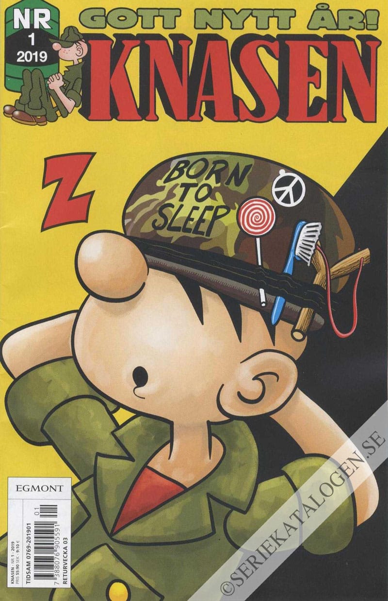 Framsida på Knasen #1 (2019)
