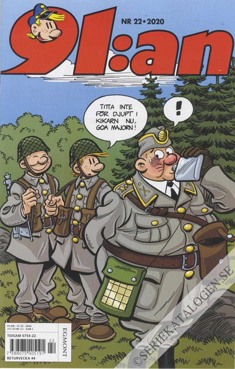 Framsida på 91:an #22 (2020)