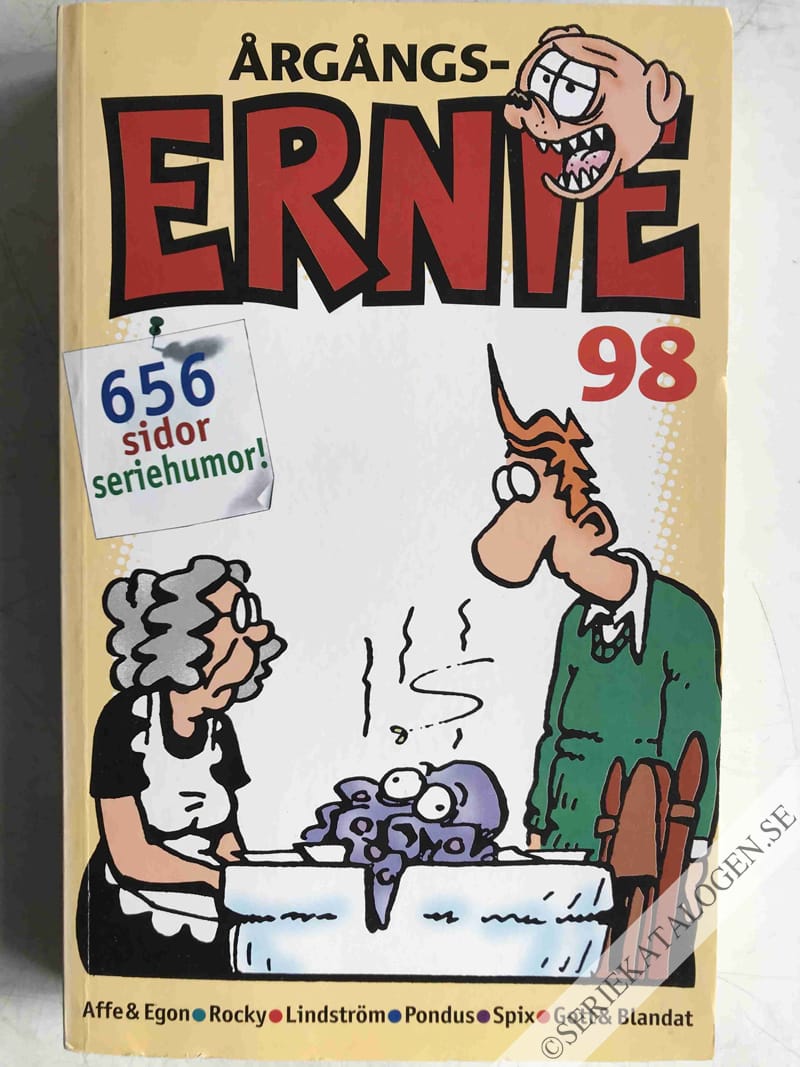 Framsida på Årgångs-Ernie Årgångssamling 1998 (1999)