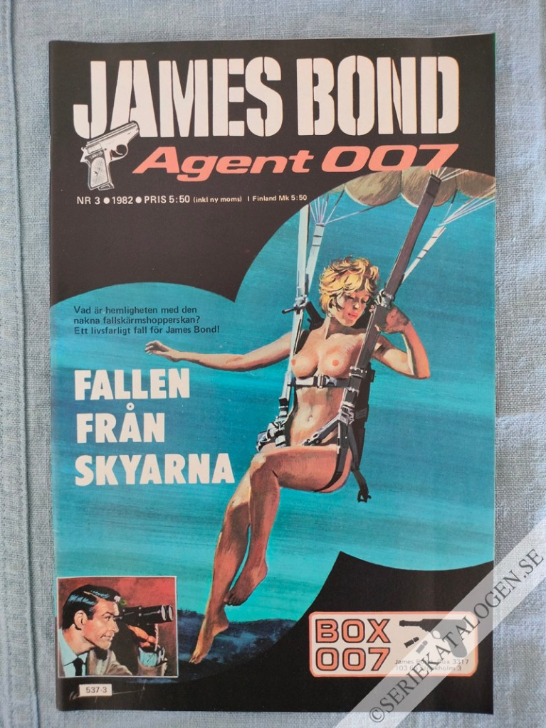 Framsida på James Bond agent 007 #3 (1982)