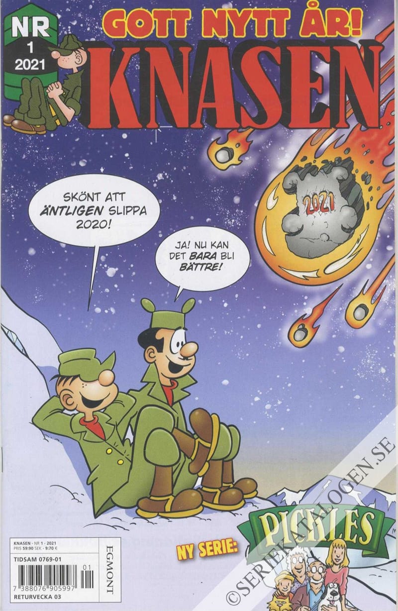 Framsida på Knasen #1 (2021)