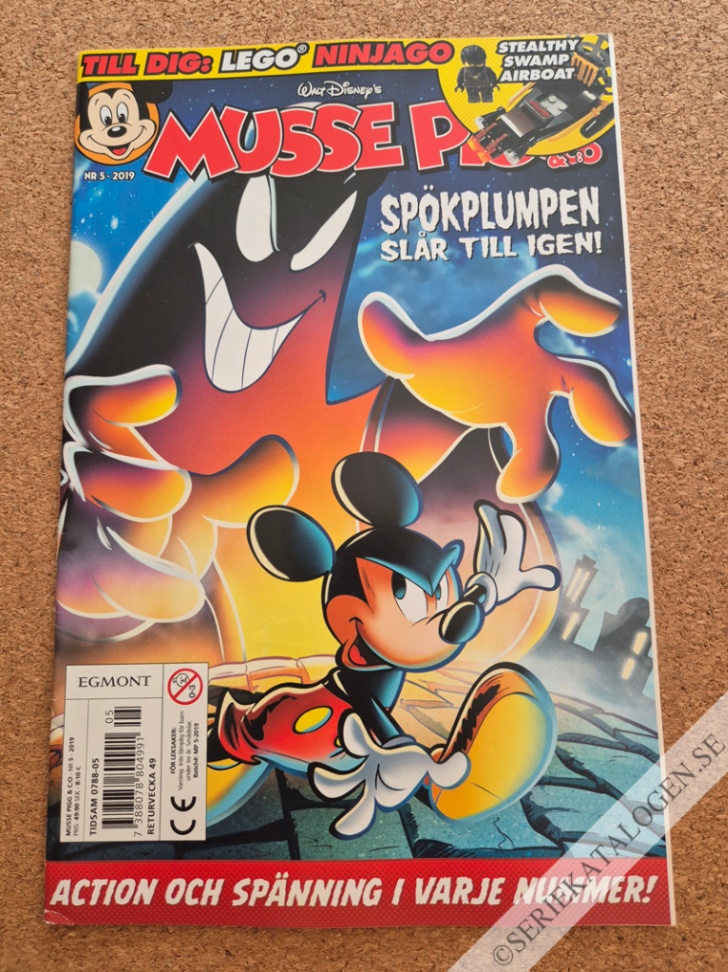 Framsida på Musse Pigg & C:o #5 (2019)