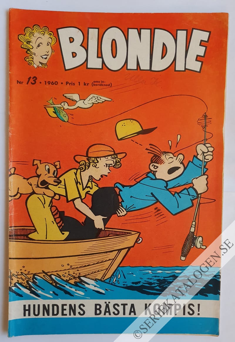 Framsida på Blondie #13 (1960)