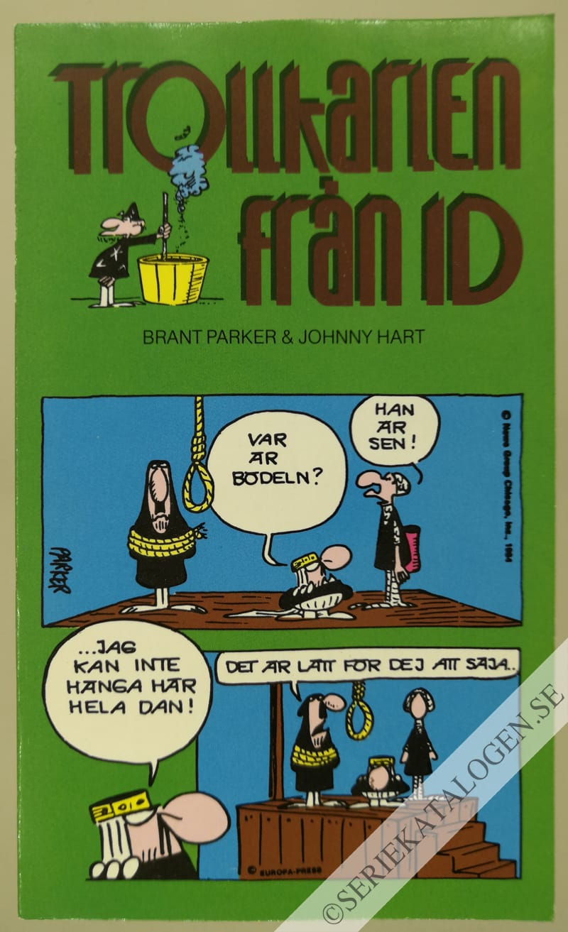 Framsida på Trollkarlen från Id #2 (1986)