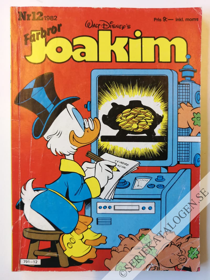 Framsida på Joakim #12 (1982)