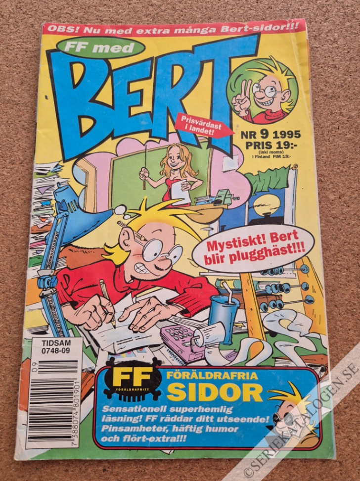 Framsida på FF med Bert #9 (1995)