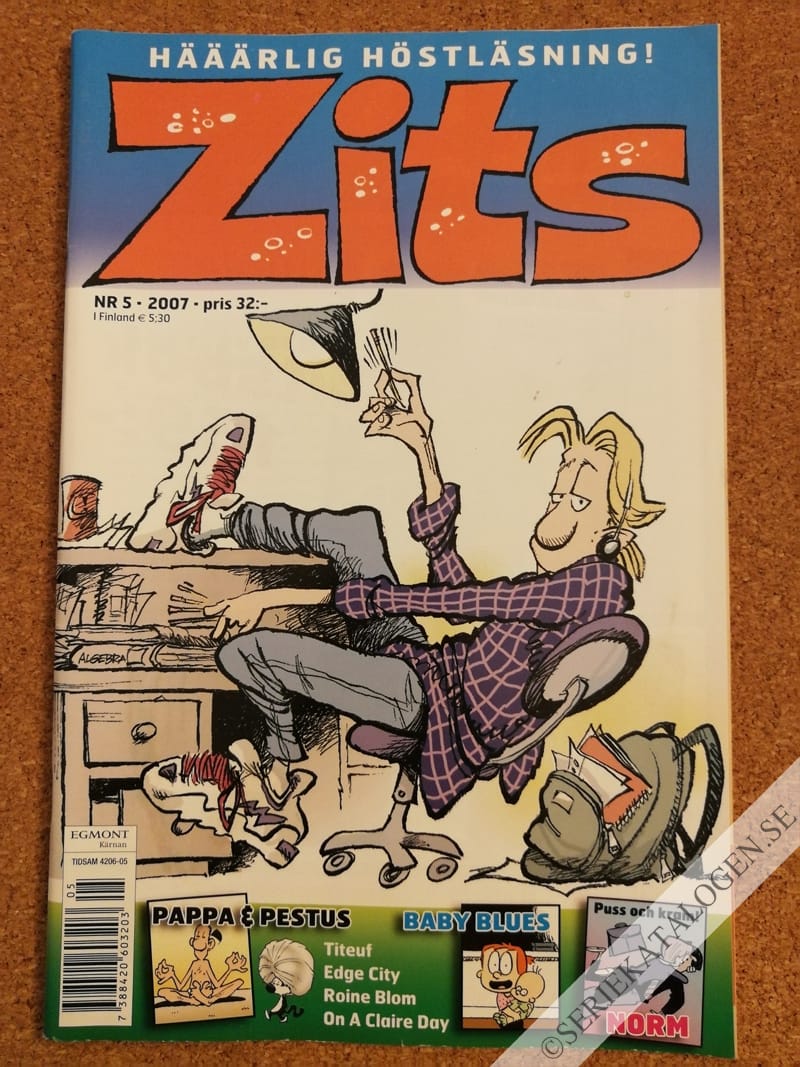 Framsida på Zits #5 (2007)