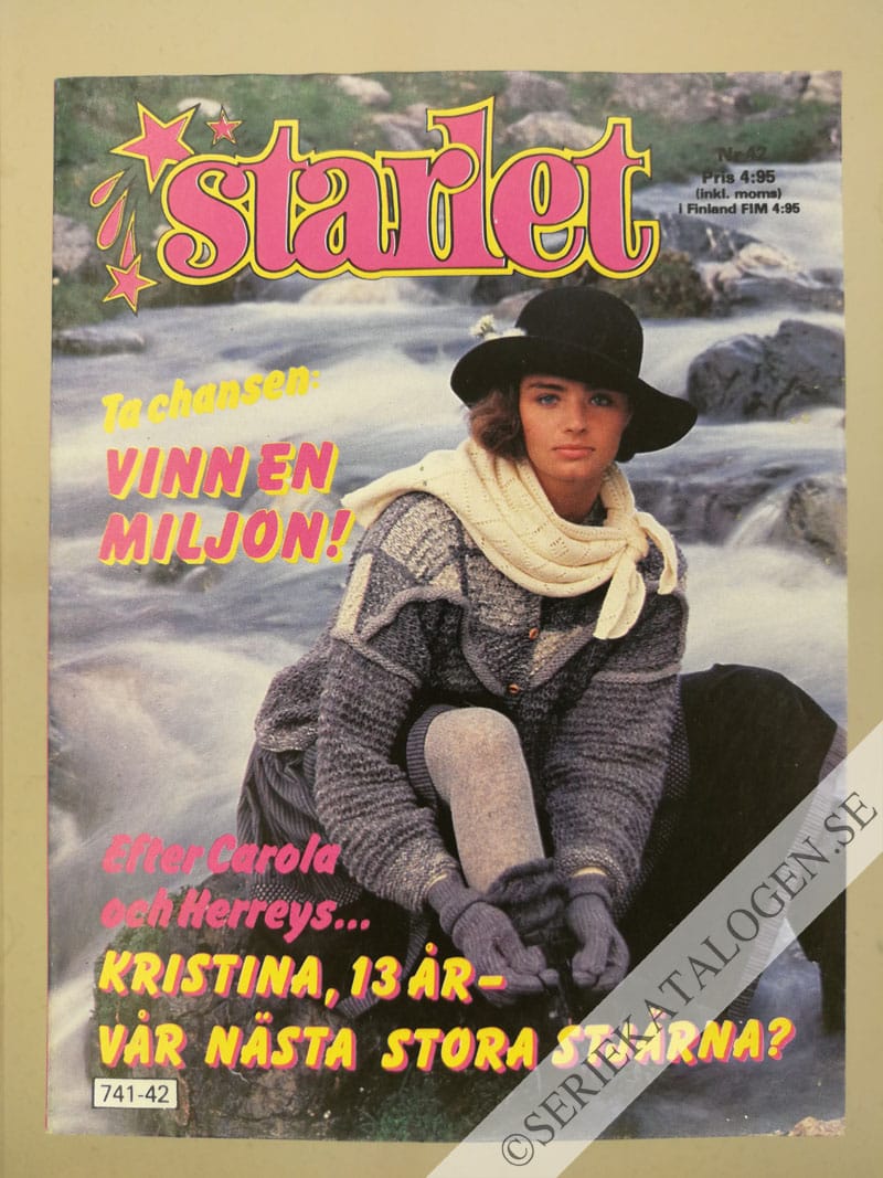 Framsida på Starlet #42 (1984)