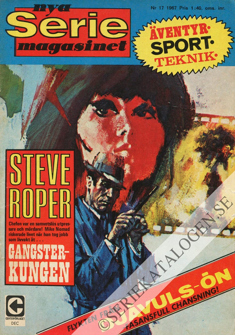 Framsida på Seriemagasinet #17 (1967)