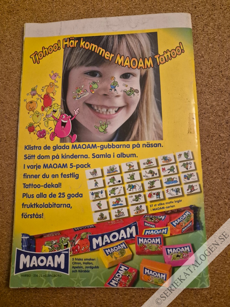 Baksida på Vattenskuggor (2003)
