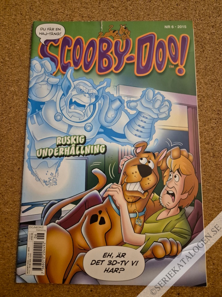 Framsida på Scooby-Doo! #6 (2015)