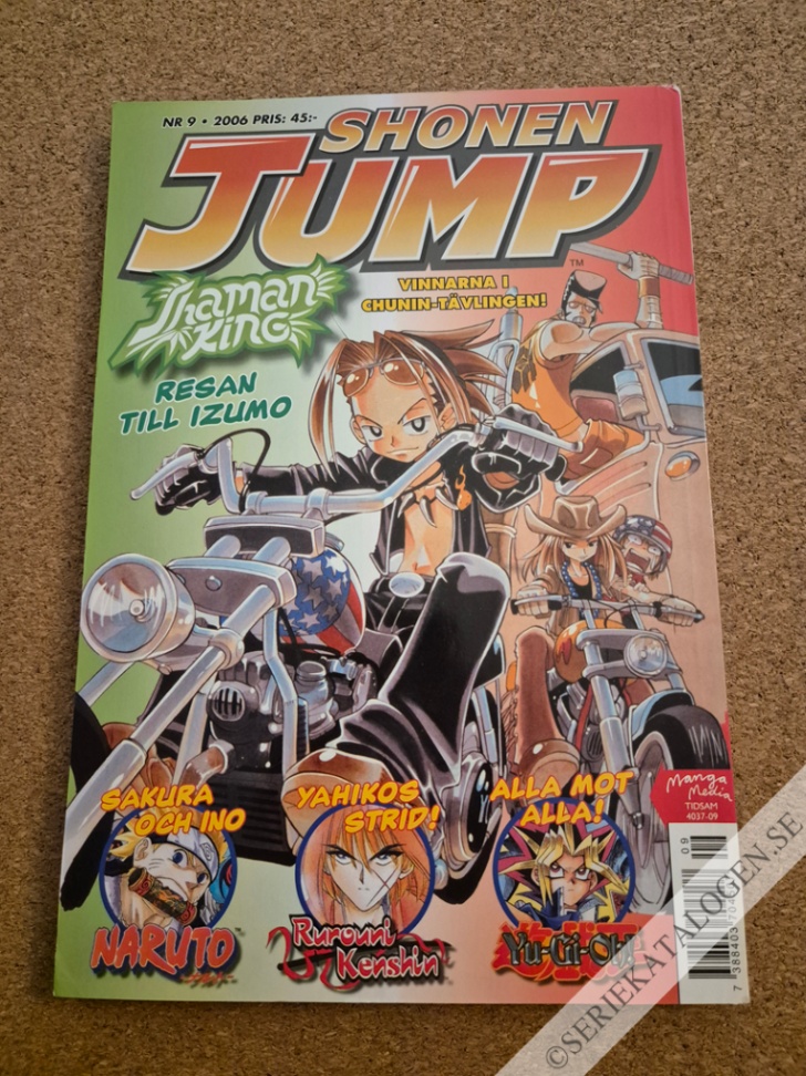 Framsida på Shonen jump #9 (2006)