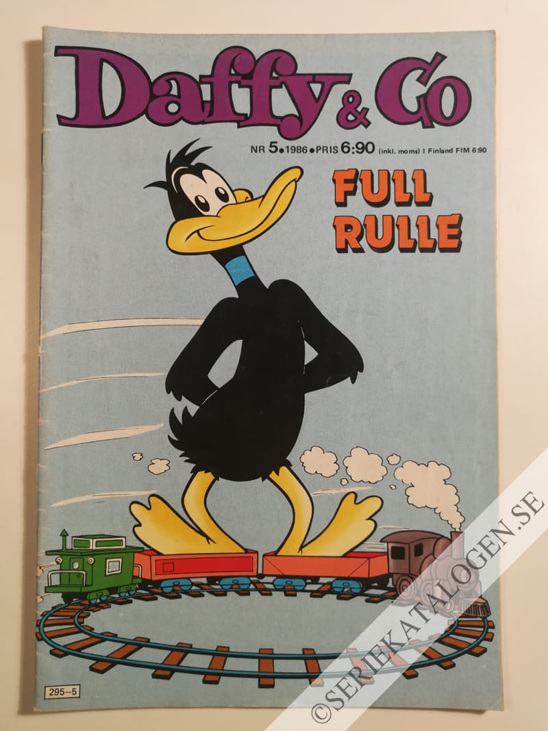 Framsida på Daffy & co #5 (1986)