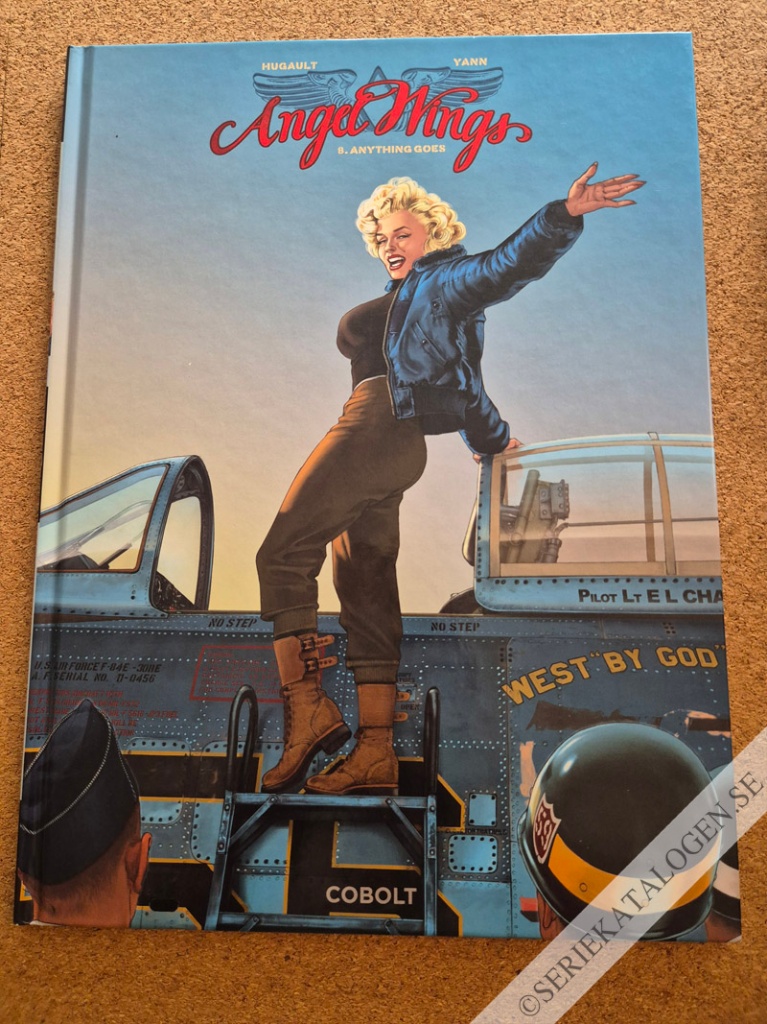 Framsida på Angel Wings #8 - Anything goes (2025)