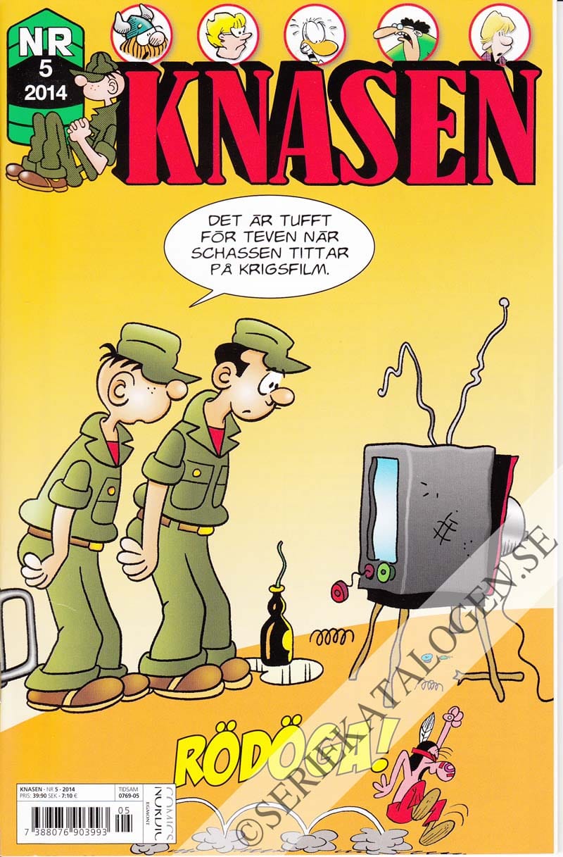 Framsida på Knasen #5 (2014)