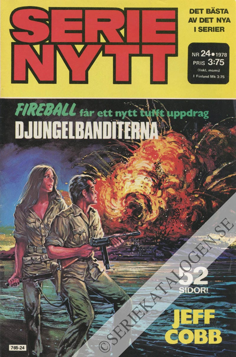 Framsida på Serie-Nytt #24 (1978)