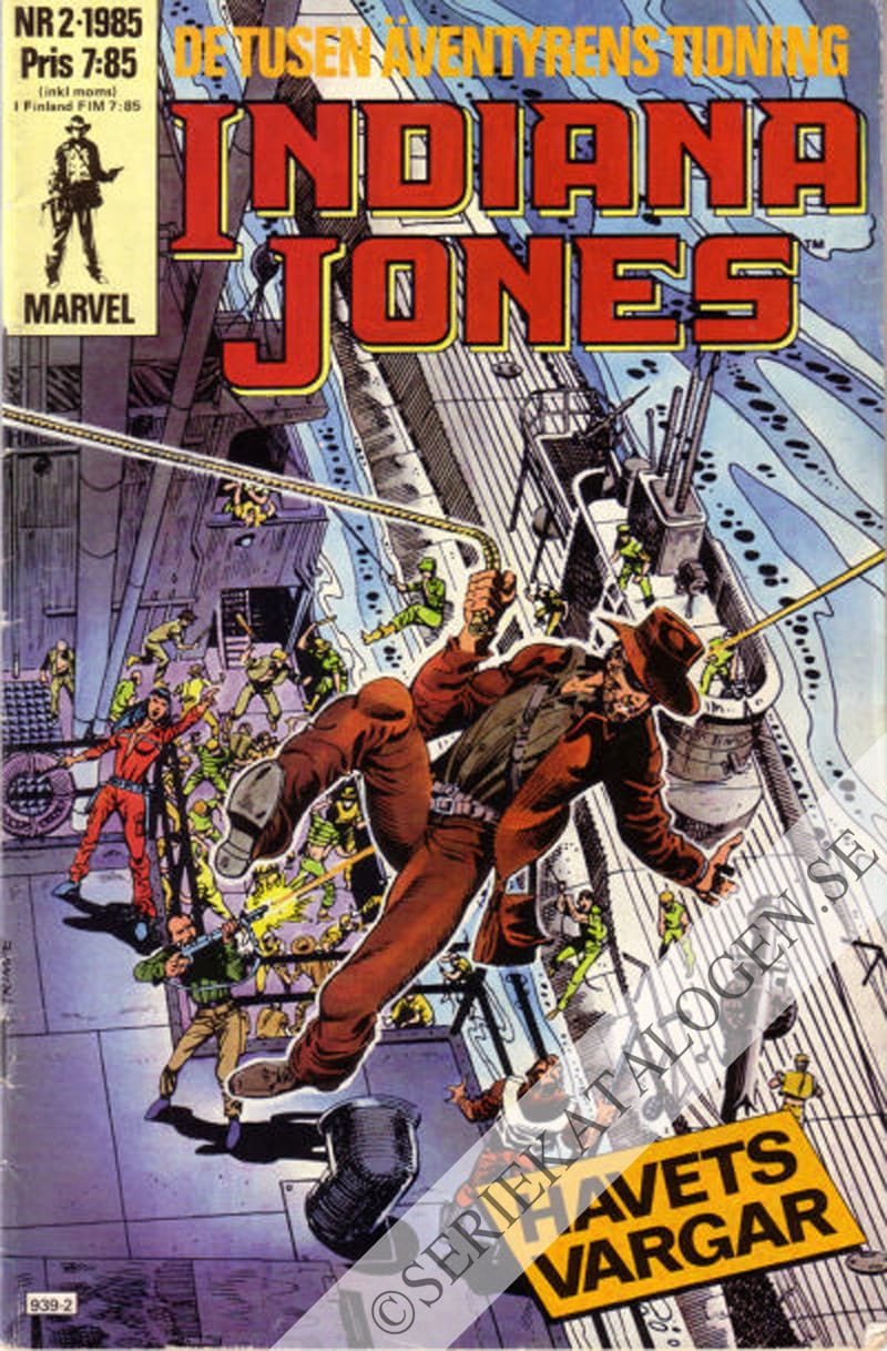 Framsida på Indiana Jones #2 (1985)