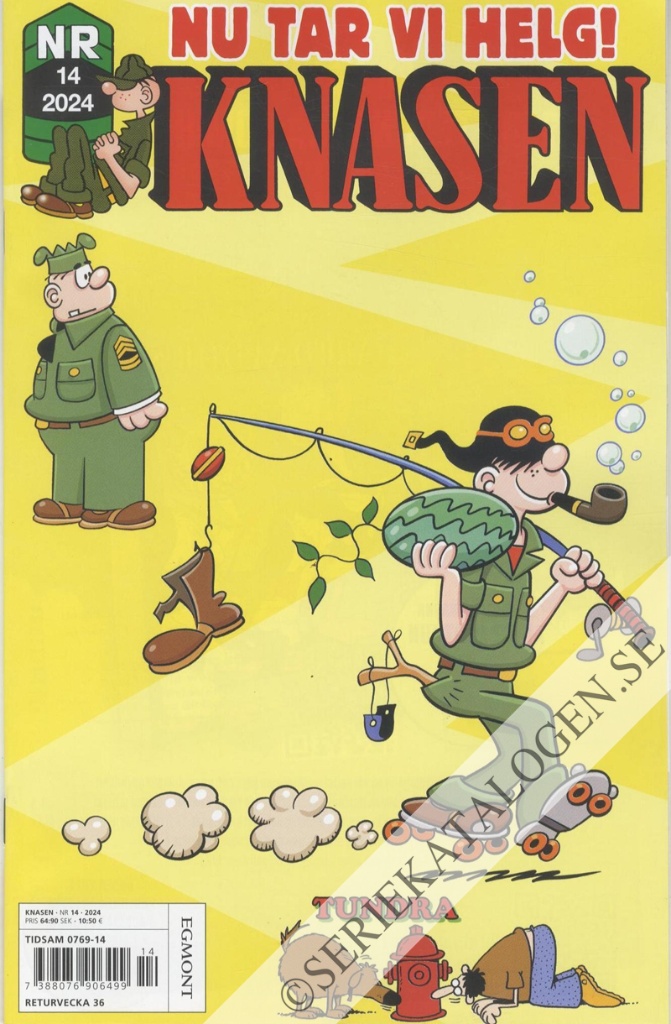 Framsida på Knasen #14 (2024)