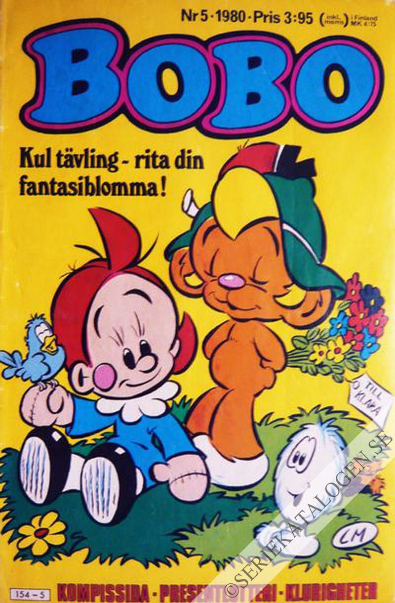 Framsida på Bobo #5 (1980)
