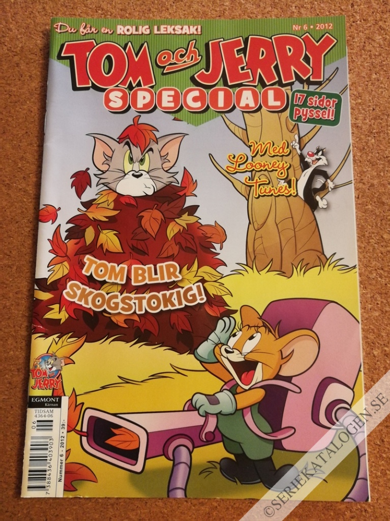 Framsida på Tom och Jerry Special #6 (2012)