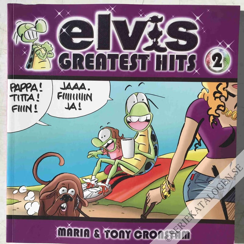 Framsida på Elvis - Greatest hits #2 (2009)