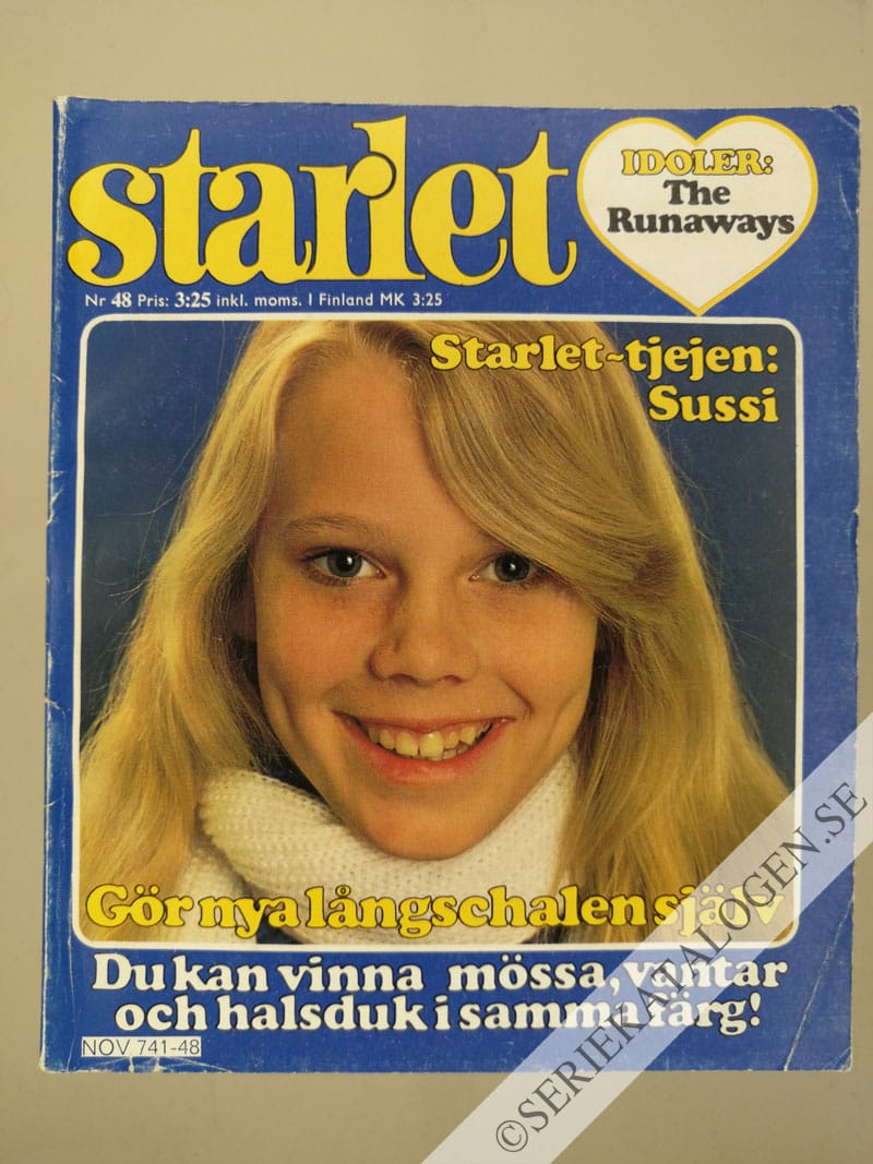 Framsida på Starlet #48 (1977)